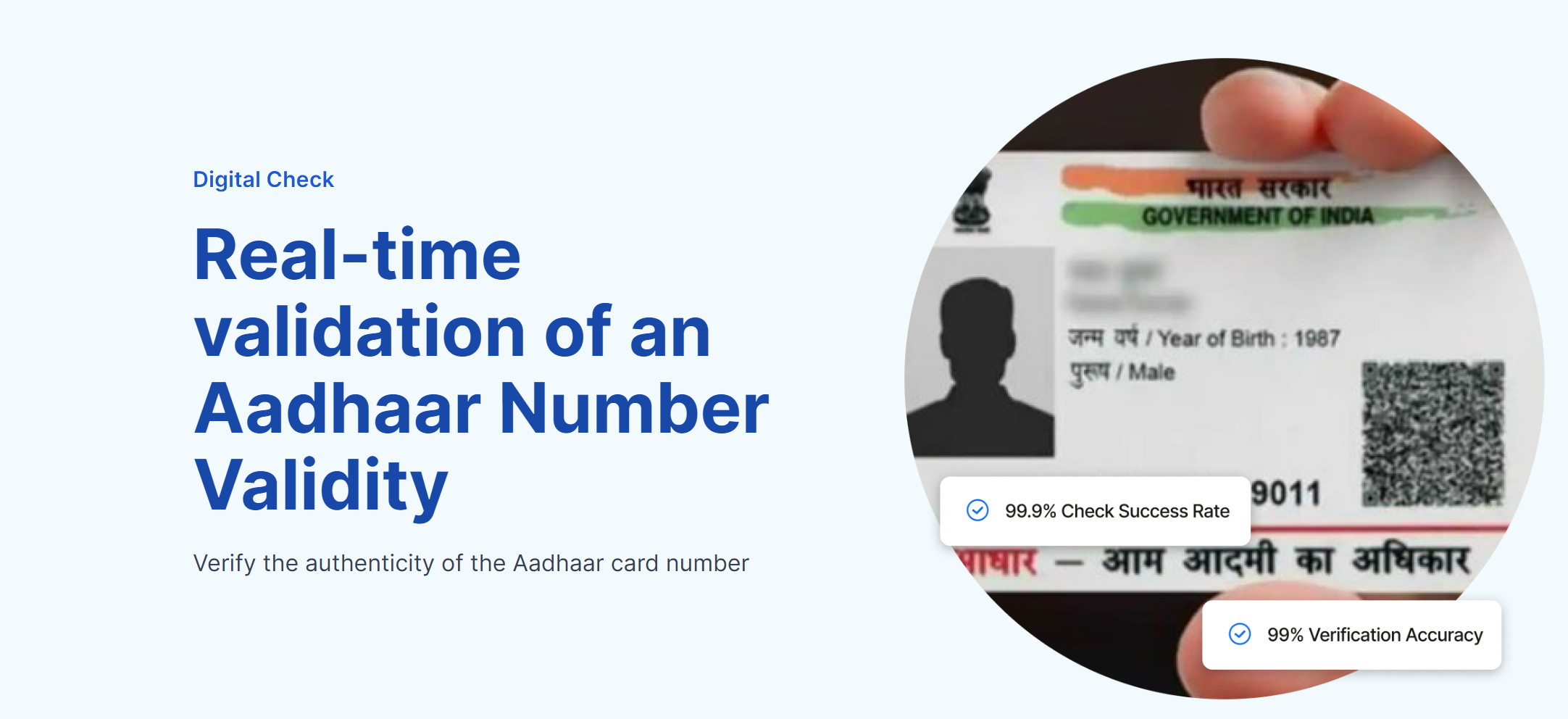 Aadhaar Number Validation