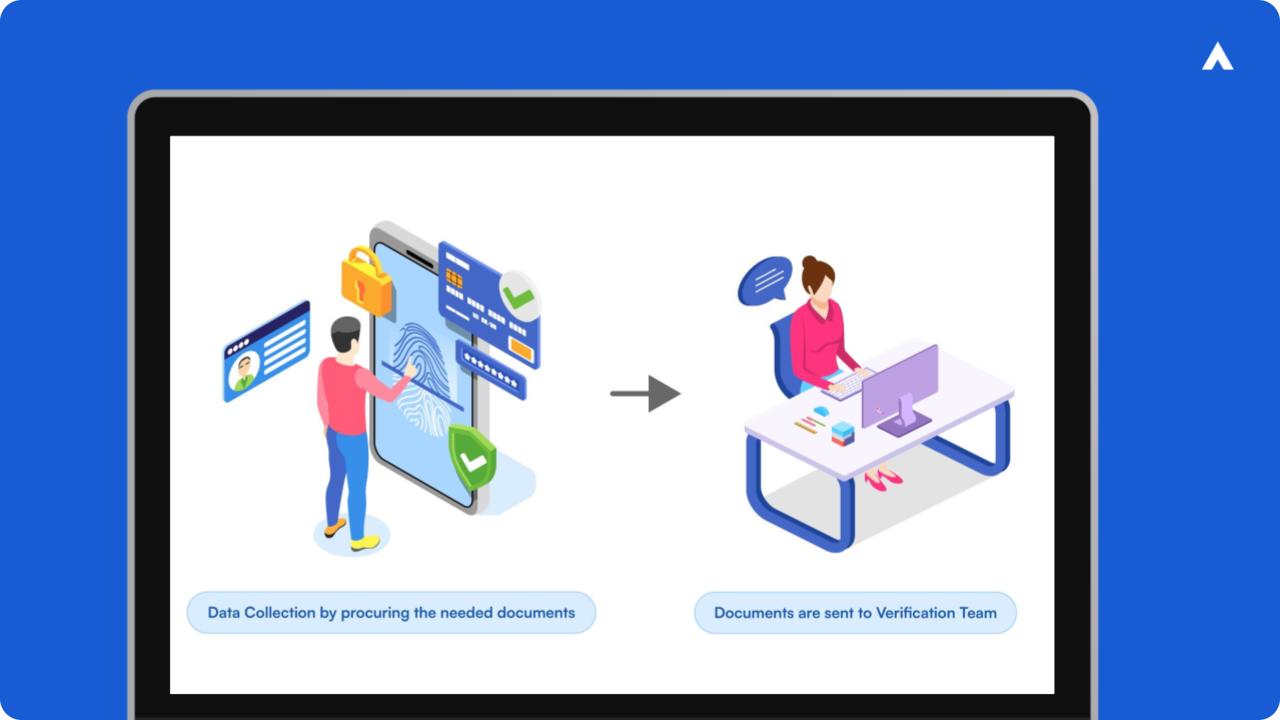 data collection process of vendors for verification purposes