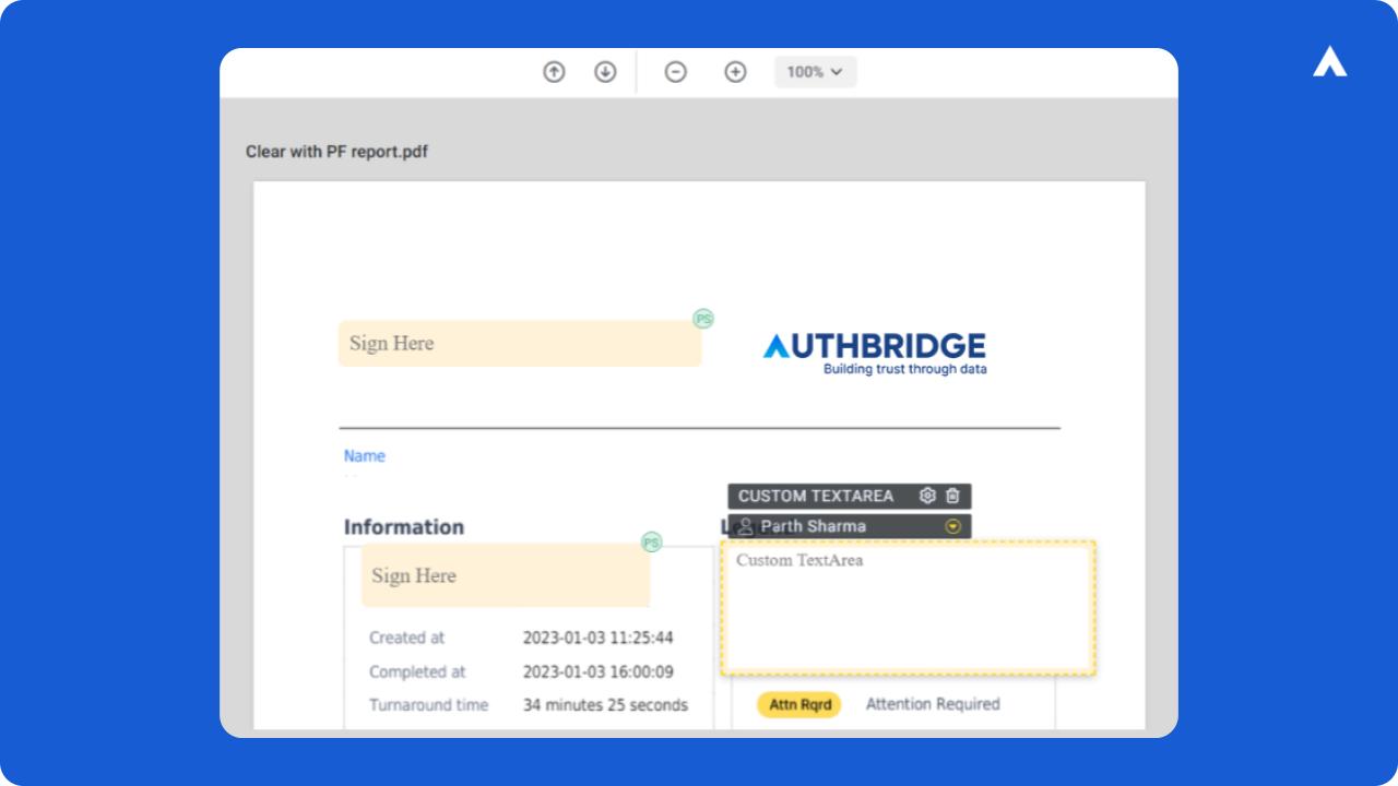 contracting in vendor onboarding using an e-signature solution