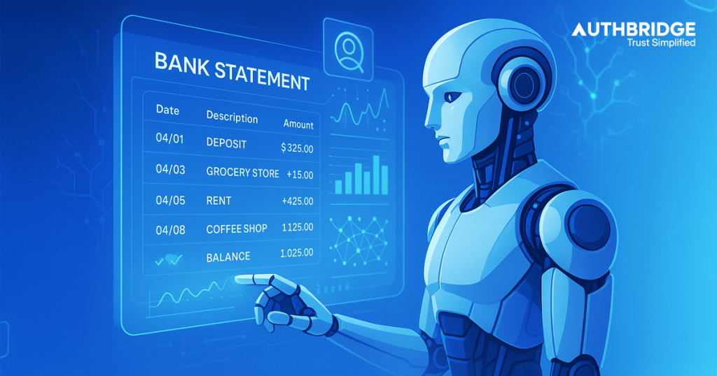 AI in Bank Statement Analyser