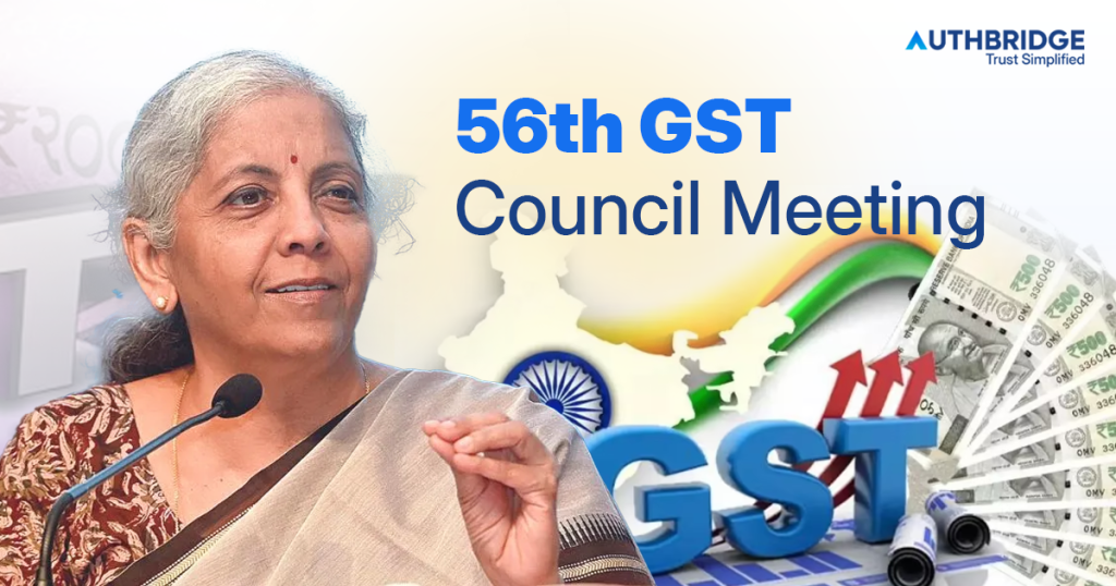 56th GST Council Meeting Highlights