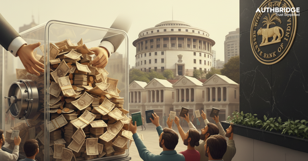 RBI unclaimed deposits directives 2025