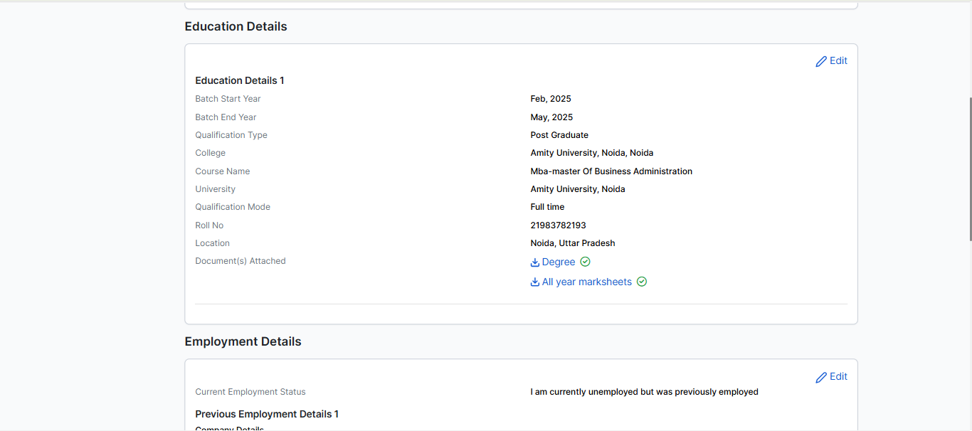 AI based document classification